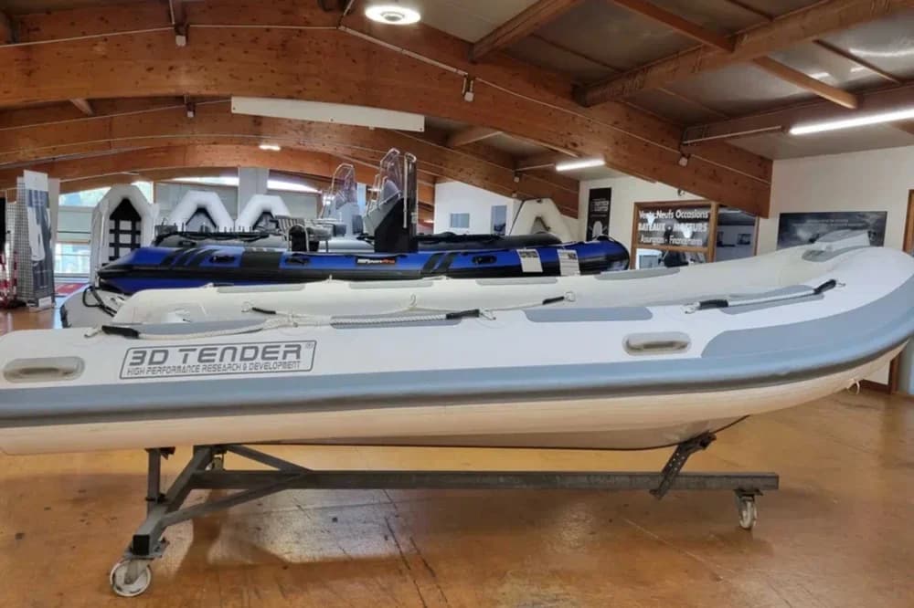 2026 3D Tender NIVIDIC 420 HYPALON WHITE | 4m