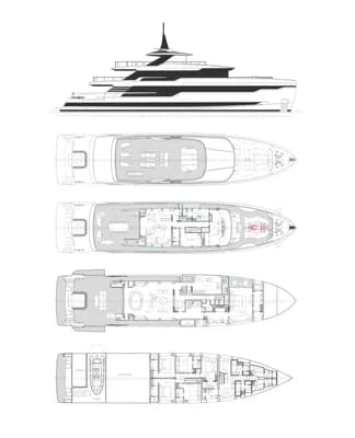 2027 Cantieri di Pisa Custom 40M | 131.7 ft 2