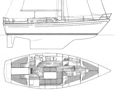 1985 Warrior 38 Boat for Sale in Op de Wal bij Delta Yacht 2
