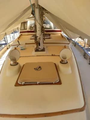 1980 Custom Shin Hsing Yacht Building Co.LTD Taiwan Delta 45S 3