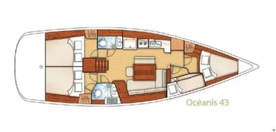 Beneteau Oceanis 43 2