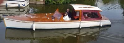 1933 Gibbs Day Launch Boat for Sale in Lower Basildon 3