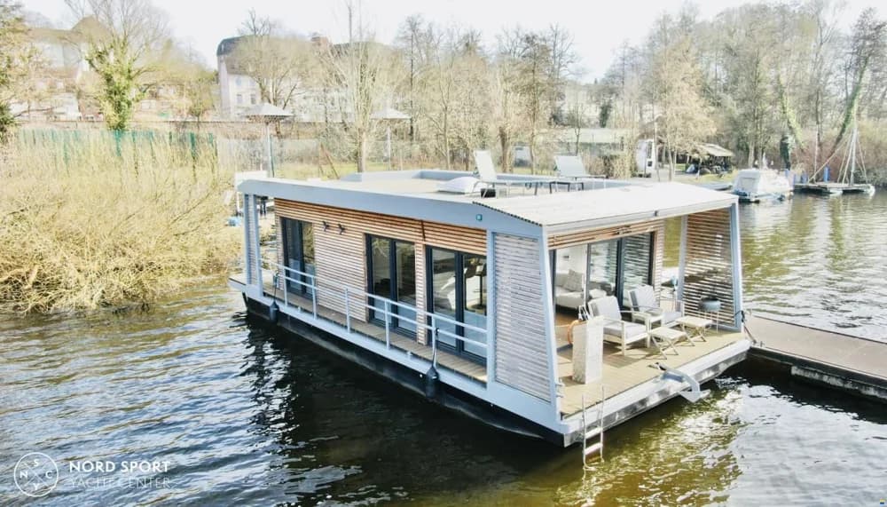 Jacko Schiffbau Luxus Design Hausboot