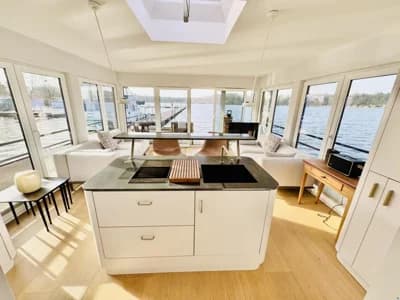 Jacko Schiffbau Luxus Design Hausboot 4