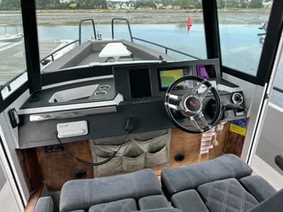 2017 Axopar 28 Cabin Boat for Sale in Poole 3