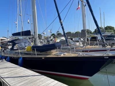 1997 Grant Firth Custom 51ft Aluminium Cutter Boat for Sale in Lymington 2
