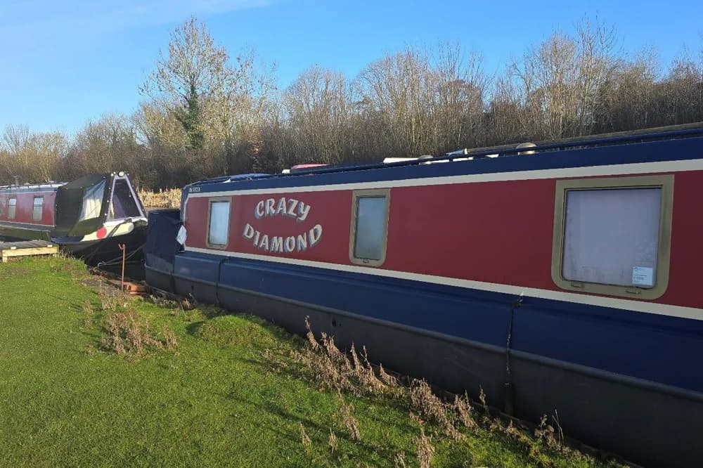 Narrowboat Stenson Cruiser Stern, Crazy Diamond