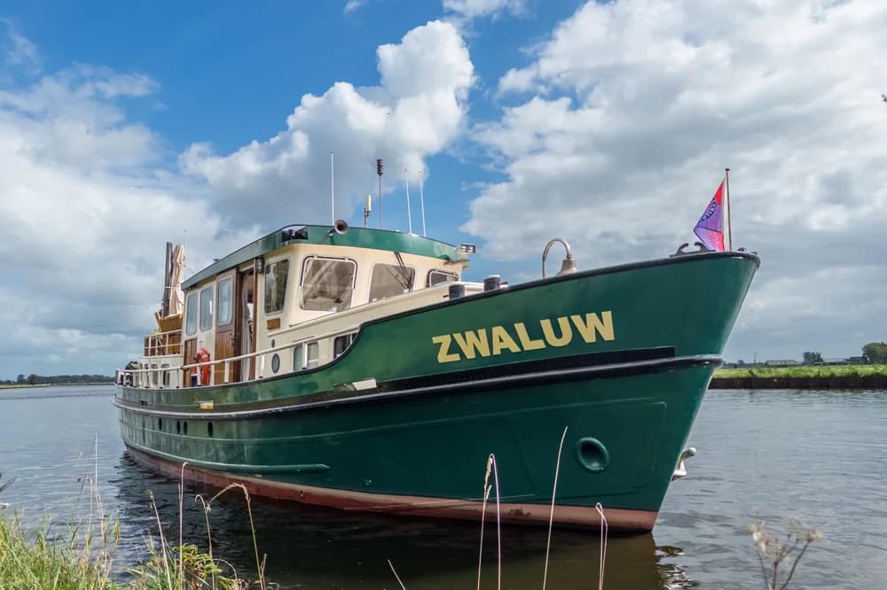 1954 Kotter - Royale Woonkotter 18.5 x 4.42 m - Fully self-supported