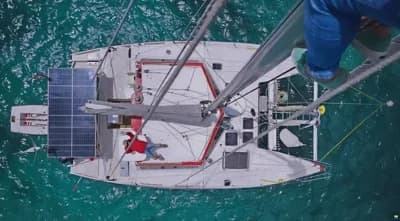 Richard Woods Mira 35 catamaran 2