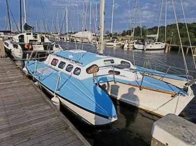 Triune 30 classic Trimaran 2