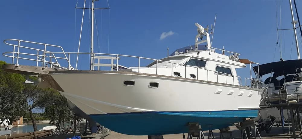 1979 Camuffo C40 Fly Boat for Sale in Friuli