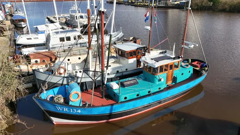 1960 Noordzeekotter ‘WR 134’ Boat for Sale in Groningen