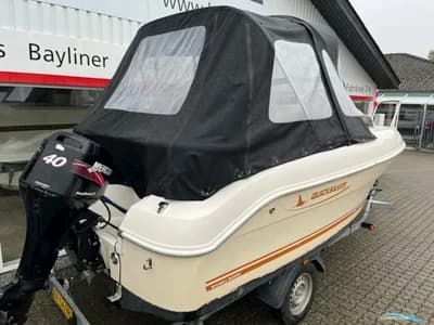 Quicksilver 470 Cruiser Med 40 hk Mercury-Efi 4 Takt og 1000 kg Brenderup Bådtrailer 3