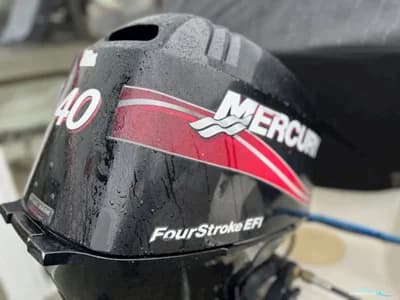 Quicksilver 470 Cruiser Med 40 hk Mercury-Efi 4 Takt og 1000 kg Brenderup Bådtrailer 5