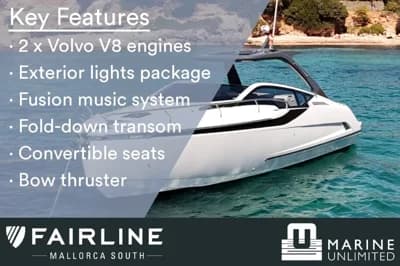 2024 Fairline F Line 33 Boat for Sale in Malloca 2