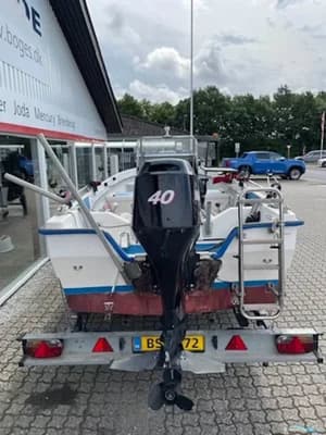 Silver Viking 16 Fod Styrepultsbåd Med 40 hk Mercury-Efi 4 Takt - Afhentnings Pris 2