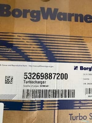 Borgwarner Turbo Volvo Penta 2
