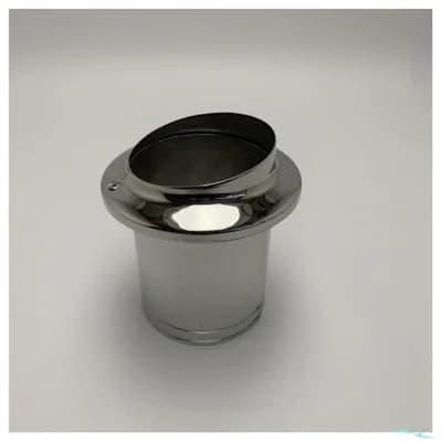 Vetus Trc125S Stainless Steel Marine Exhaust Thru-Hull 127mm Durable Mirror Fitting 2