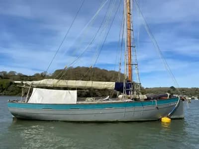 1980 Peter Nash Percy Dalton Gaff Cutter Boat for Sale in Cornwall 2