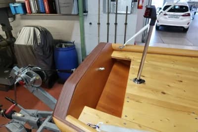 Witti 700 Fährboot Mahagoni 3