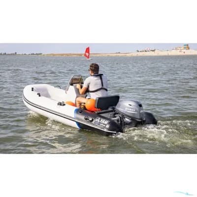 Yamaha Yam 310 Taf Gummibåd Med Konsol og F9.9Hes Påhængsmotor 2