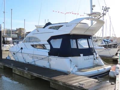 2001 Fairline Phantom 38 Boat for Sale in Weymouth 2