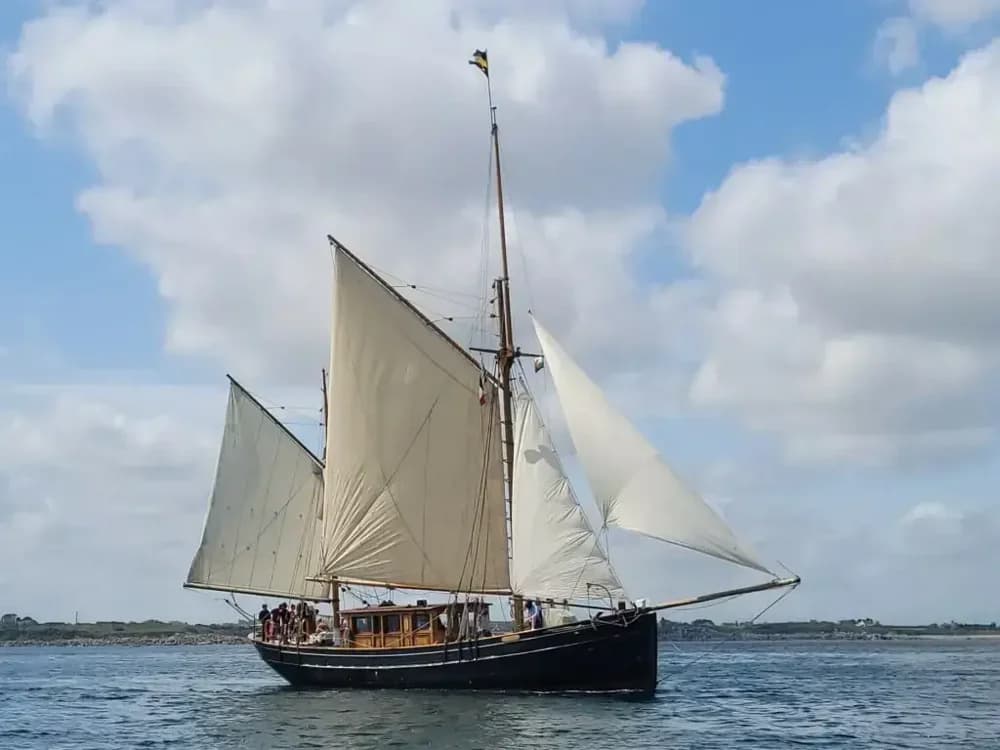 1936 Cl Yachts 65' Danish Gaff Ketch Boat for Sale in Bangor