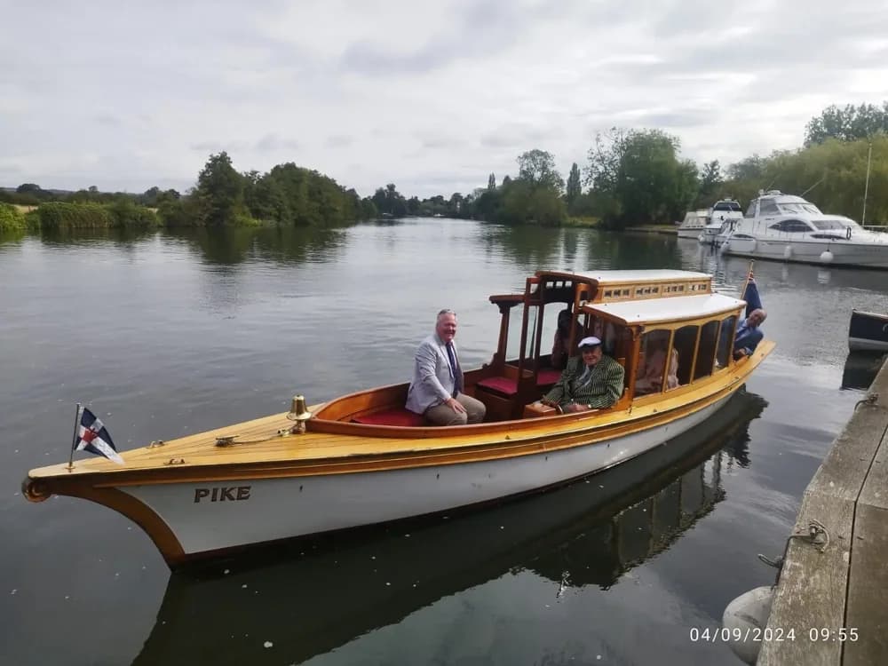 1897 John Andrews of Maidenhead Gentleman's Launch Boat for Sale in Tonbridge