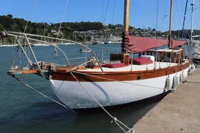 1929 Mcgruer 38 Bermudan Ketch Boat for Sale in Cornwall 2