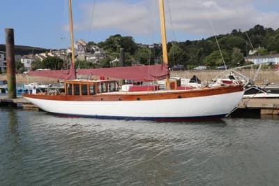 1929 Mcgruer 38 Bermudan Ketch Boat for Sale in Cornwall 5