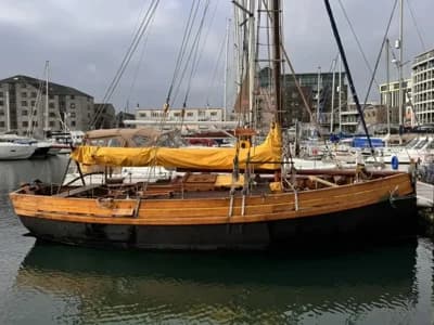 1896 Tom Pearce Plymouth Hooker Boat for Sale in Devon 2
