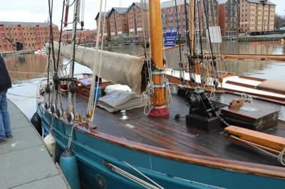 1909 Bowdens of Porthleven Bristol Channel Pilot Cutter Boat for Sale in Gloucester 2