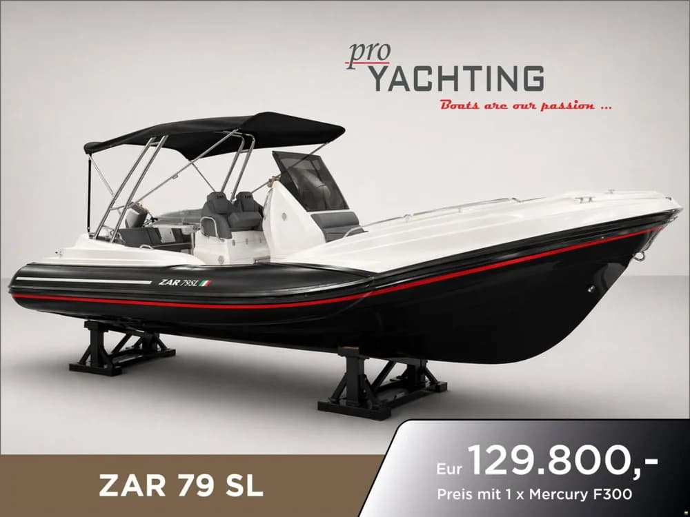 ZAR Formenti ZAR 79SL mit Mercury F300