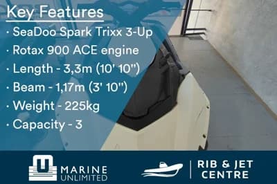 2016 Sea-Doo Spark Trixx 3up | 11ft 2