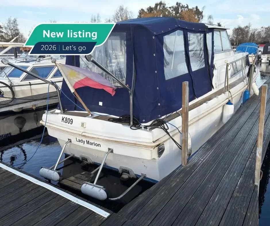 1971 Princess 32 Boat for Sale in Nottinghamshire