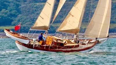 1956 Larsson Custom 40 Boat for Sale in Falmouth 2
