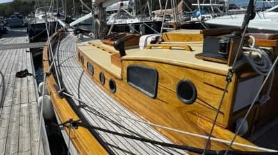 1956 Larsson Custom 40 Boat for Sale in Falmouth 3
