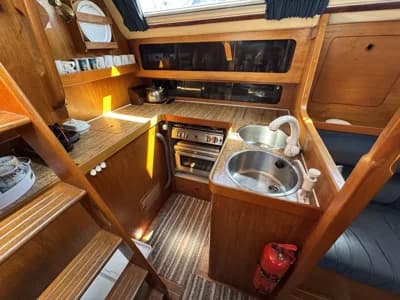 1985 Moody 37 Boat for Sale in Portland Marina 3
