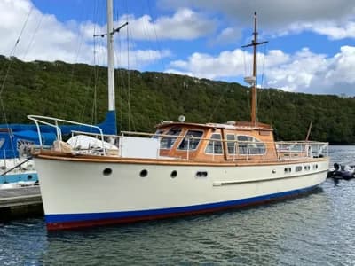1948 Sylvia Yacht Yard 46 Boat for Sale in Cornwall 2