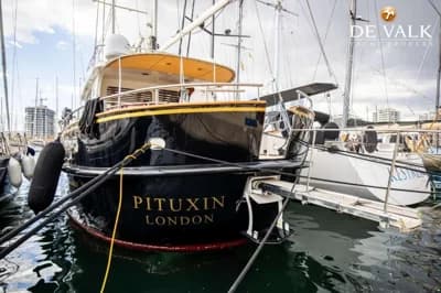 Laurent Giles Motorsailer Steel 23m 2
