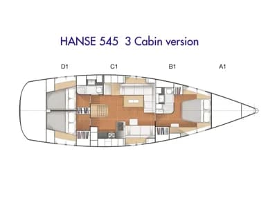 2010 Hanse 545 Boat for Sale in Preveza 2