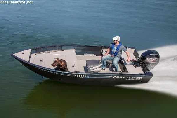 CRESTLINER DISCOVERY 1650 + MOTOR + TRAILER