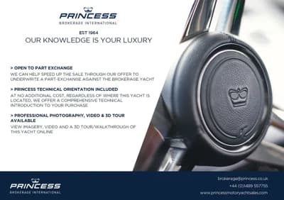 2018 Princess 43 | 47ft 2