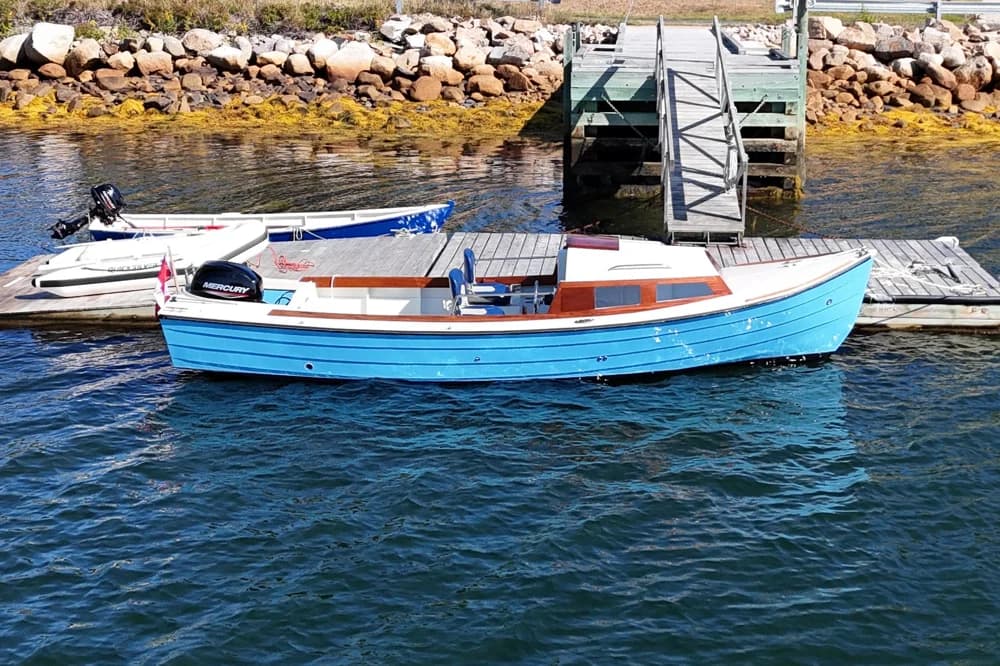 2025 Custom Ninigret 22 OB Skiff | 22 ft