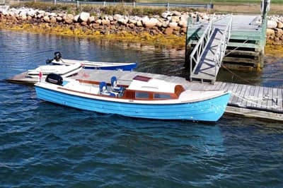 2025 Custom Ninigret 22 OB Skiff | 22 ft 2