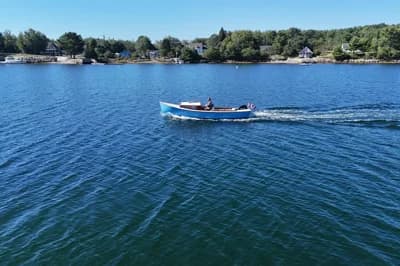 2025 Custom Ninigret 22 OB Skiff | 22 ft 3