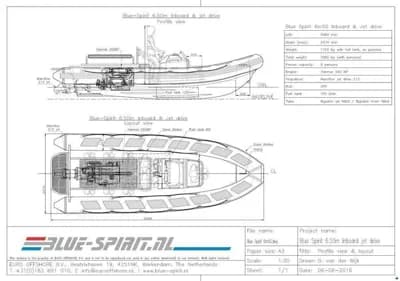 Blue Spirit 650 Inboard Jet Drive 4