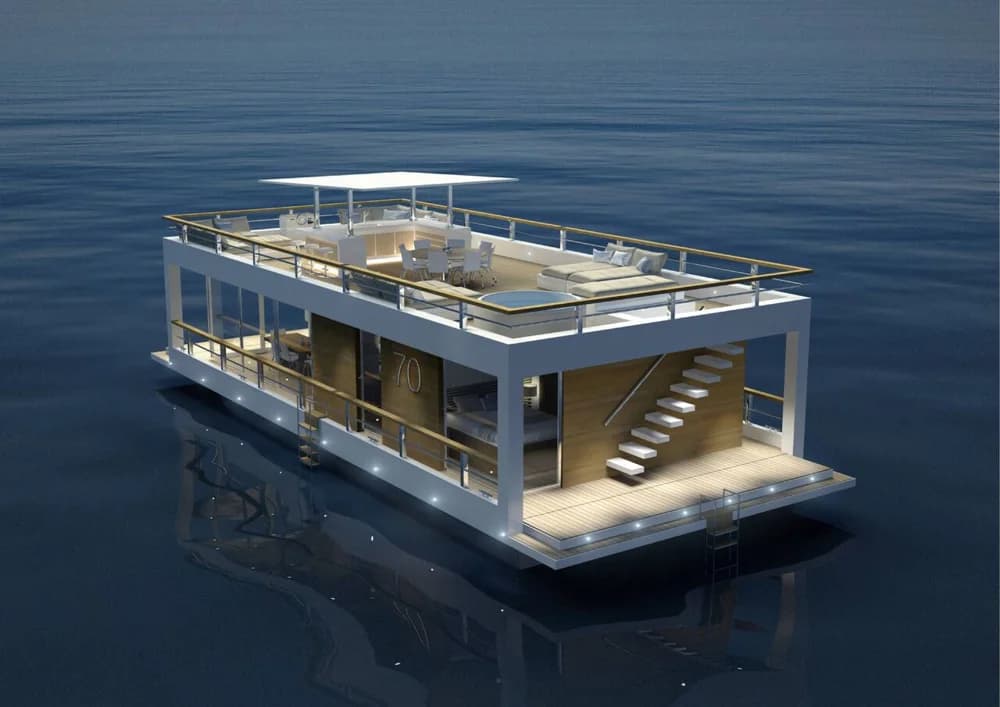The Yacht House 70 By Nordic Season Houseboats