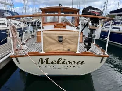 1963 Silvers Miss Silver Class Motor Sailer Boat for Sale in Cornwall 2