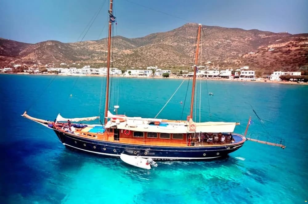 Psarros Shipyard Traditional Motor Sailer Kaiki